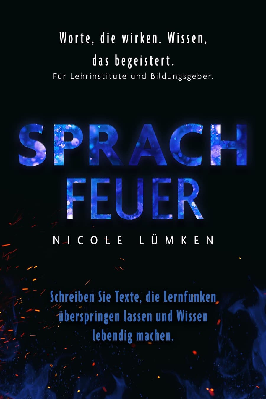 Sprachfeuer — blaue Ausgabe für Lehrinstitute und Bildungsgeber